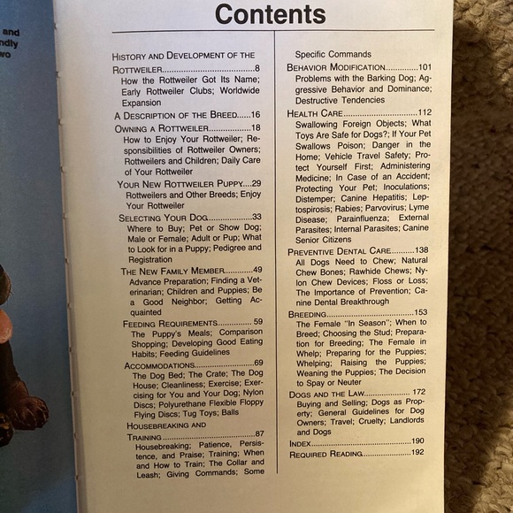 Book (Hardback):Rottweiler by Anna Nicholas - Picture 10 of 16